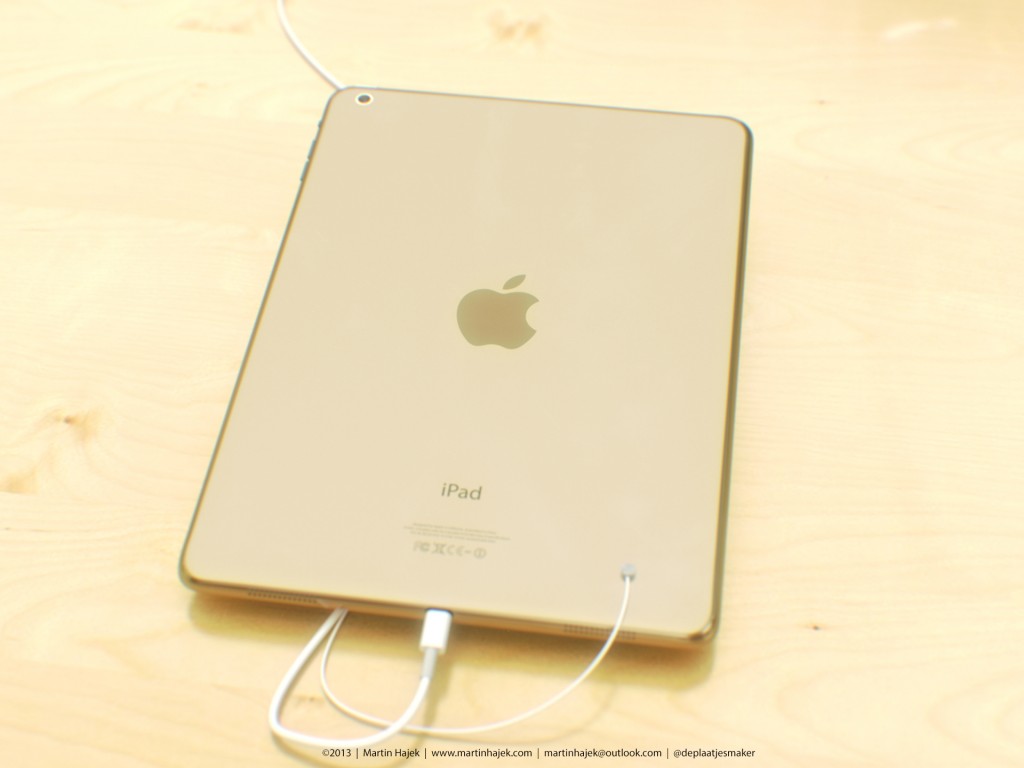 Champagne Gold iPad 5 Render Paints a Pretty Picture…Sort Of