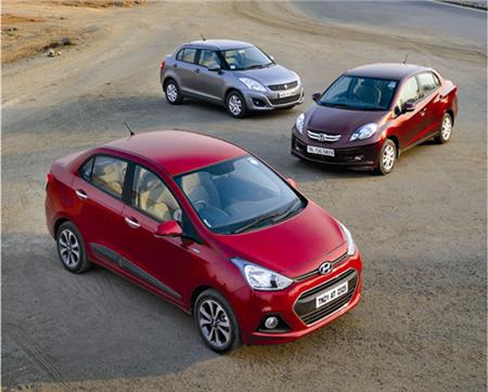 Tata Zest vs Honda Amaze vs Hyundai Xcent – Car Comparison