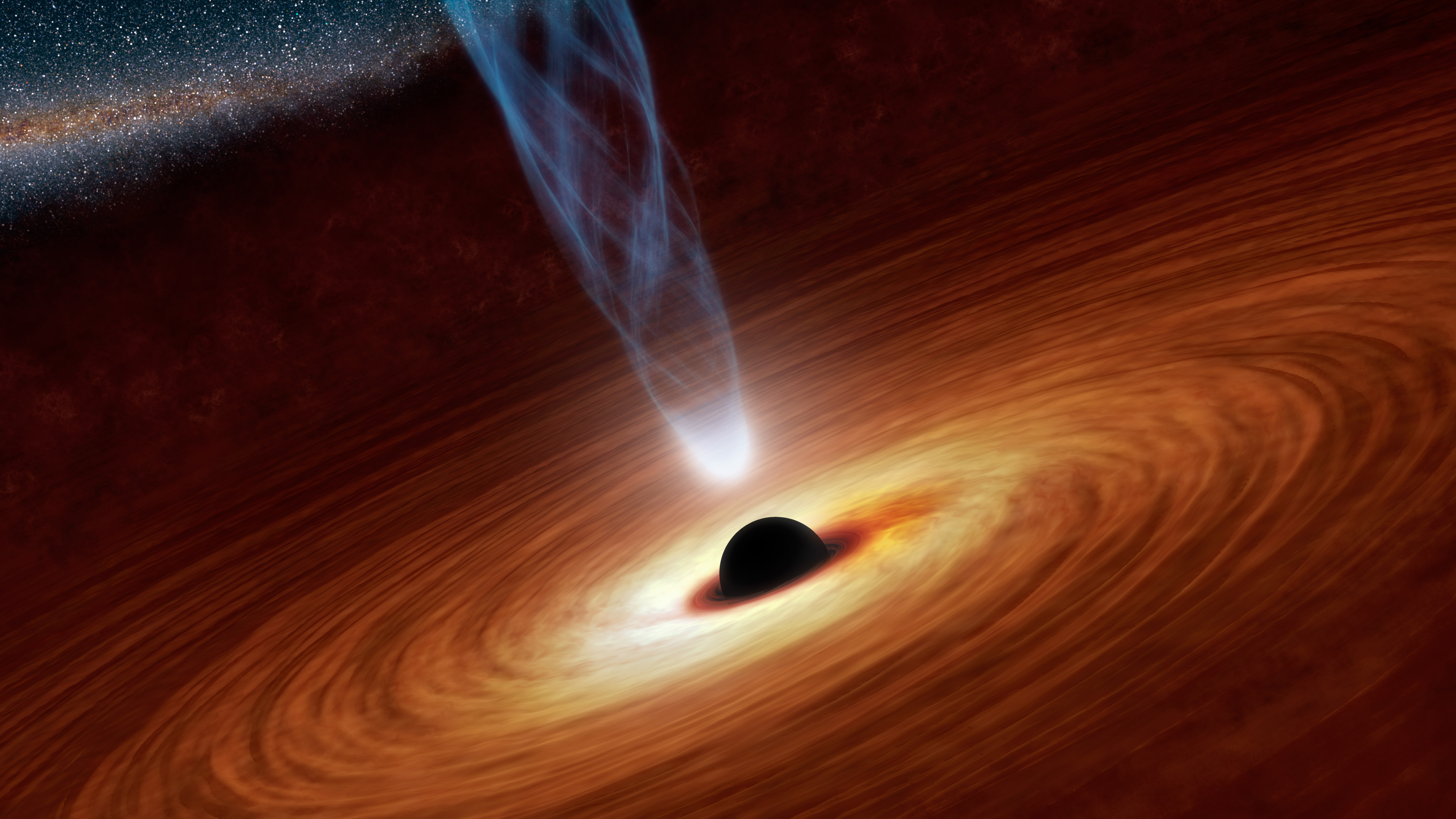 Watch a huge Black Hole blast a star to pieces [VIDEO]