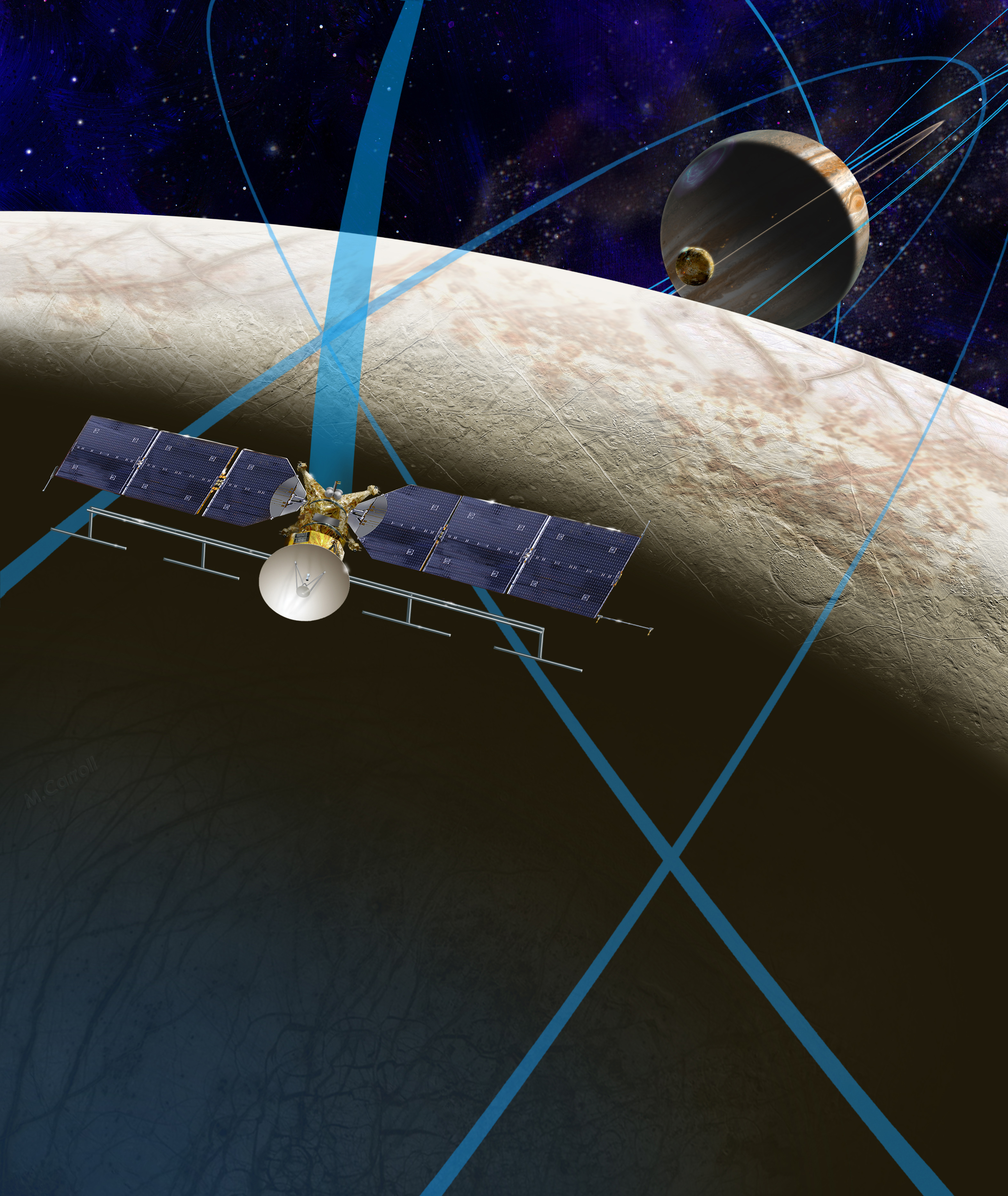 Europa report: subsurface ocean is generating heat