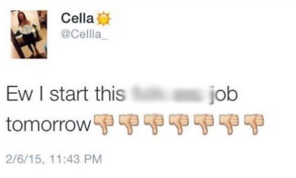 Future boss fires Texas girl over Twitter after seeing her expletive laden tweet