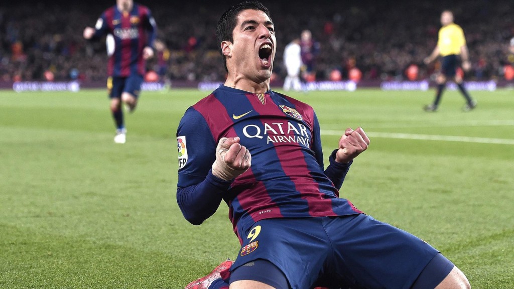 Luis Suarez score gives Barcelona a lead against Real Madrid