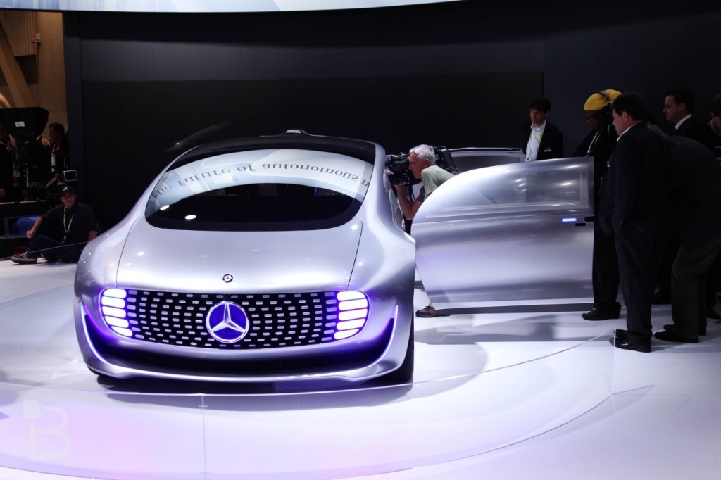 Mercedes self-driven car grabs attention on San Francisco streets