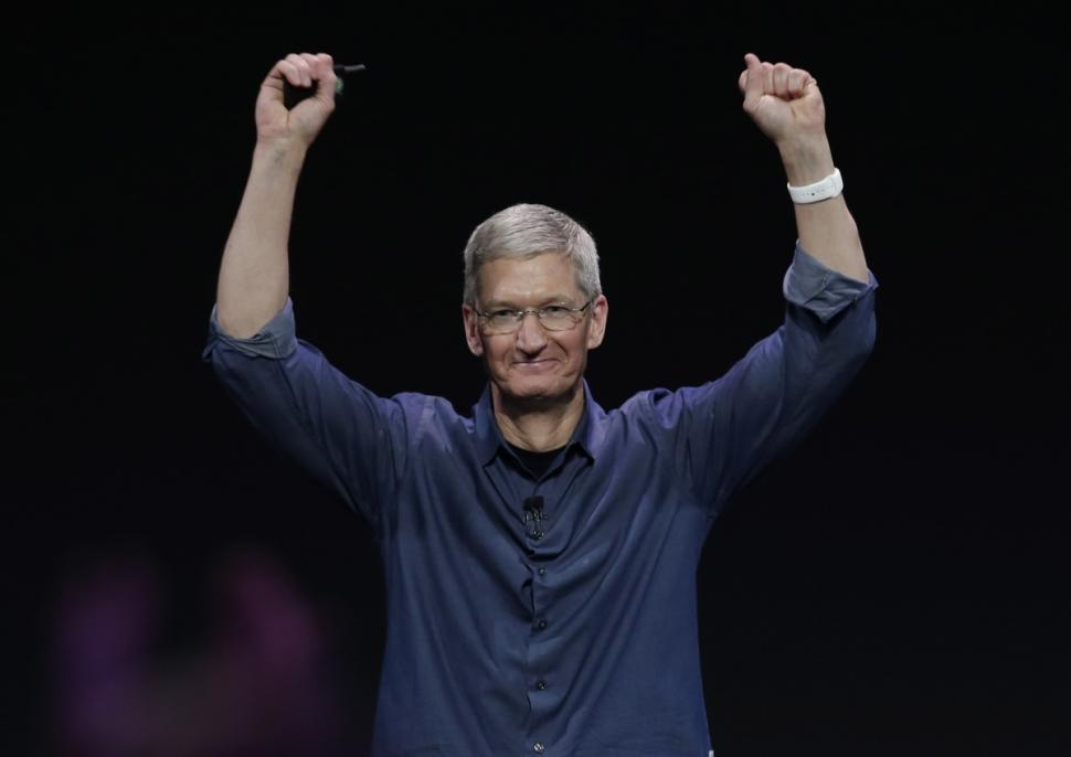 Tim Cook reports unbelievable sales for Apple this year