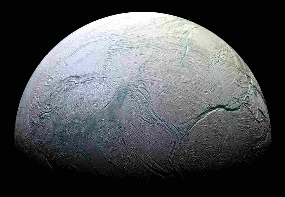 enceladus saturn moon warm subsurface ocean