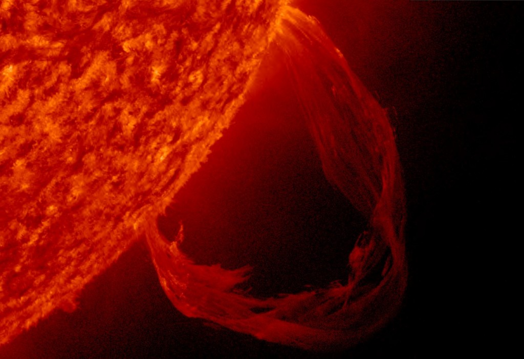 solar flare class x hits earth