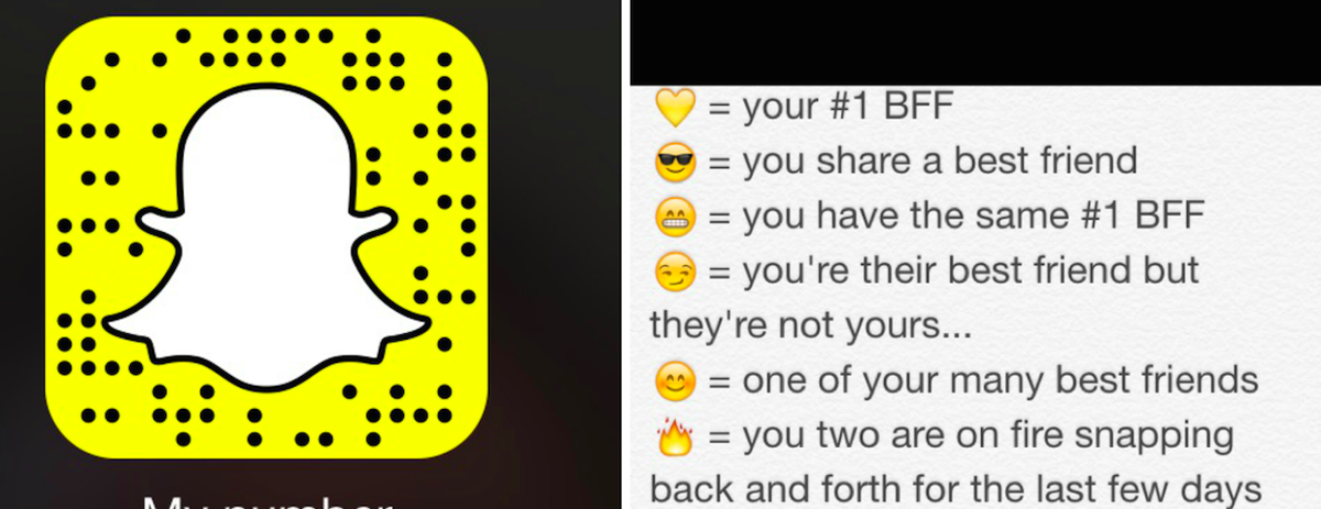 snapchat new friend emojis