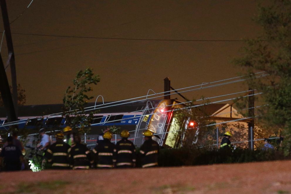 Amtrak train derailed in Philadelphia, killing six and injuring dozens