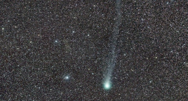 Scientists have discovered a comet leaking booze — yes, booze