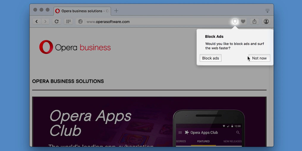 Opera’s built-in ad blocker could change browsing forever