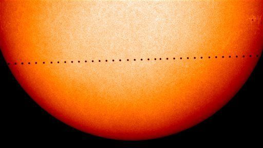 Rare event: May 9 sees Mercury transit of the sun