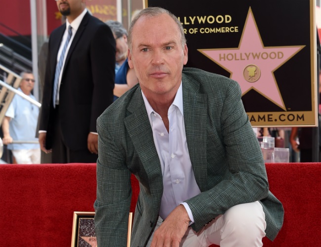 Michael Keaton receives Hollywood Walk of Fame star