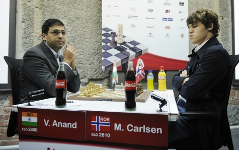 Anand vs Carlsen Game 5 live: 2014 World Chess live streaming