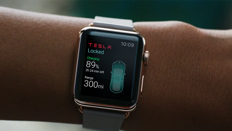 Apple Watch may replace Car Keys, Tesla app for watch already on its way