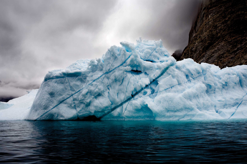 Iceland melting ice