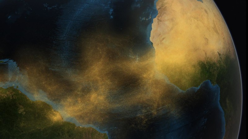 Study shows how Sahara Desert dust shifts to fertilize the Amazon rainforest