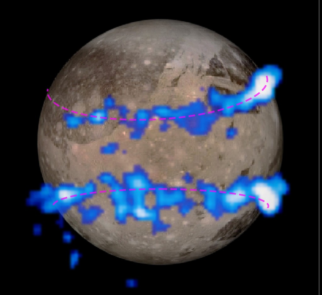 ganymede-auroral-belts-hst-jupiter-moon