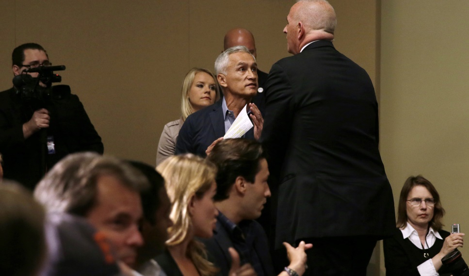 News anchor Jorge Ramos ejected from Donald Trump news conference