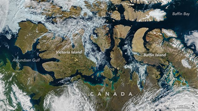 Ice in Canada’s Northwest Passage has vanished